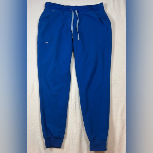 FIGS Technical Collection Zamora Jogger Scrub Pants XL/T XL Tall Royal Blue 1812 - Picture 2 of 6